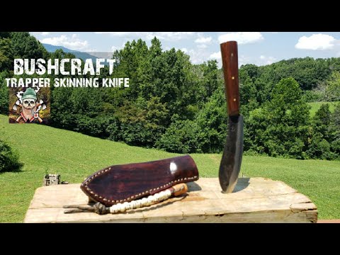 Bushcraft Trappers Skinning Knife