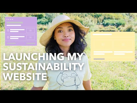 I built my first website ever for my sustainability consulting business & it is live! Not a Webdev 🤫