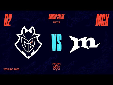 G2 vs MCX｜Worlds 2020 Group Stage Day 5 Game 3