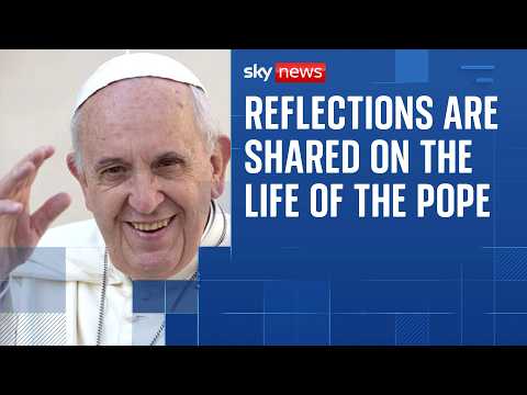 Worshippers and head of Catholic Church in UK remember Pope Francis