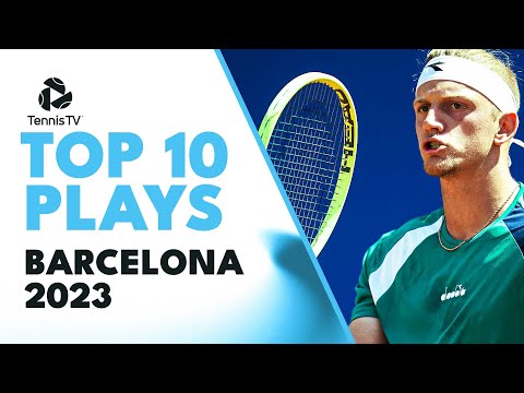 Alcaraz Magic & Davidovich Fokina Volley Of The Year! | Barcelona 2023 Top 10 Plays