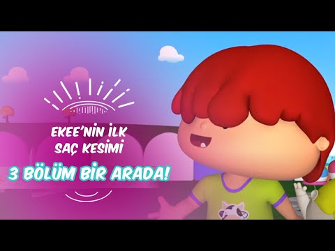 Ekee'nin İlk Saç Kesimi ✂🧑 Leliko ve Pisi İle 3 Bölüm Bir Arada | Düşyeri