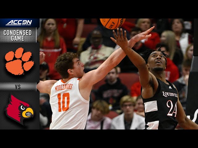 Louisville Defeats Clemson in a Close Basketball Game
