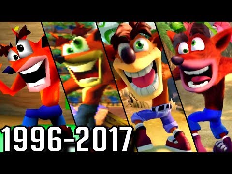 Evolution of Crash Bandicoot Victory Dances (1996-2017) - UC-2wnBgTMRwgwkAkHq4V2rg