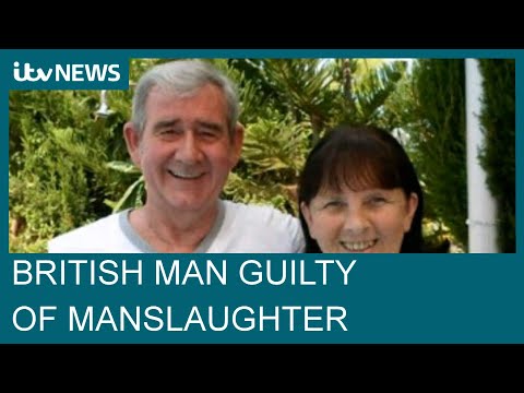 David Hunter: British man guilty of manslaughter after killing wife in Cyprus | ITV News