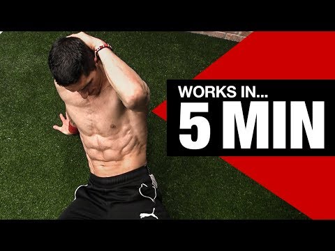 RIPPED ABS - Beginner Ab Workout (5 Minutes!) - UCe0TLA0EsQbE-MjuHXevj2A