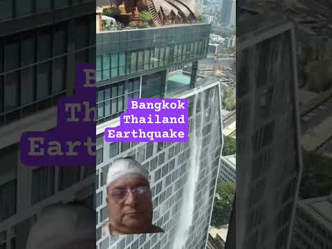 Bangkok Thailand in earthquake #earthquake #myanmar #thailand #bengkok #bhukamp