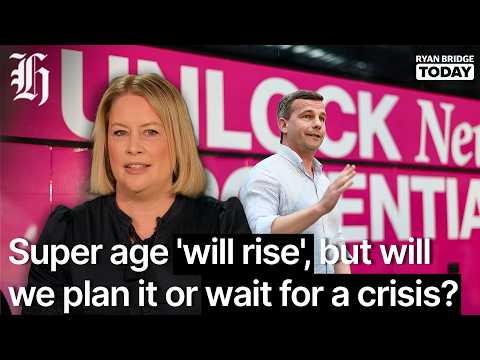 Seymour: Super age 'will <strong>rise</strong>', but will we plan it or wait <strong>for</strong> a crisis? | Ryan Bridge TODAY