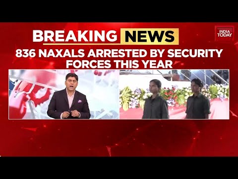 Massive Blow to Red Terror: 111 Naxals, Top Commander Bhupati Surrender | India Today