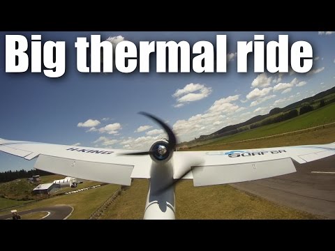 HK Cloud Surfer RC plane snags a big thermal - UCQ2sg7vS7JkxKwtZuFZzn-g