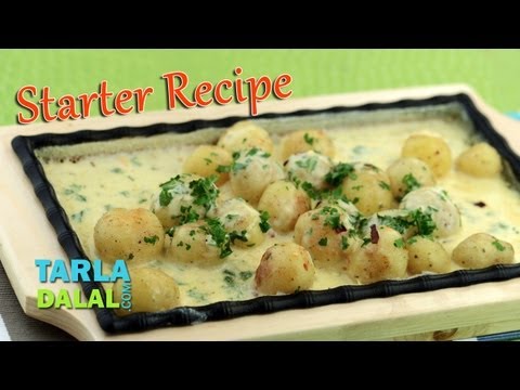 Sizzling Potatoes in Cheese Sauce by Tarla Dalal - UCYRRwNWXxCKFaVjFuXo1I8Q