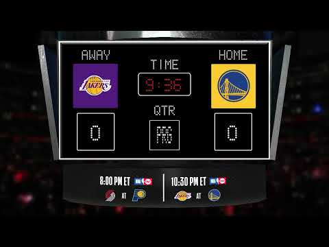 Lakers @ Warriors LIVE Scoreboard - Join the conversation & catch all the action on #NBAonTNT!