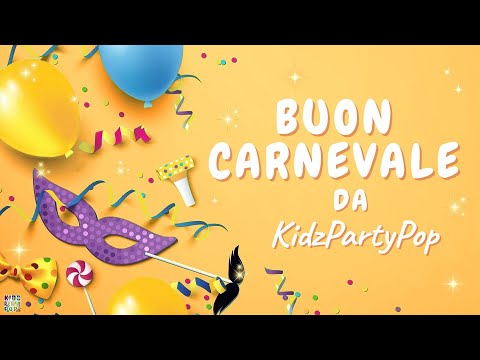Buon Carnevale da KidzPartyPop 🎭 | Musica Classica per Bambini (Party)