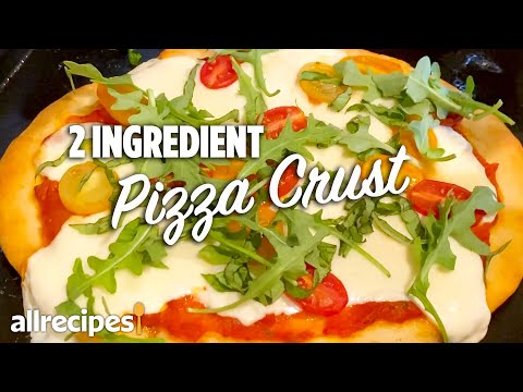 How to Make 2 Ingredient Pizza Dough #WithMe | At Home Recipes | Allrecipes.com