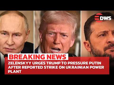 WATCH: Zelenskyy Urges Trump to Pressure Putin After Reported Strike on Ukrainian Power Plant | <strong>RB15</strong>