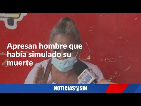 Apresan hombre que había simulado su muerte