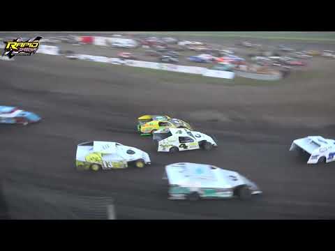 B-Modified | Rapid Speedway | 7-22-2022 - dirt track racing video image