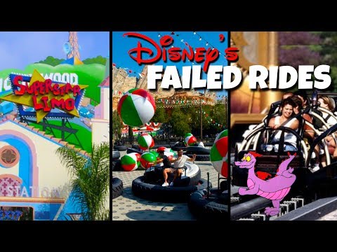 Top 5 Failed Disney Rides & Attractions | Disney World and Disneyland - UCMddDi4iCT8Rz8L0JL-bH7Q