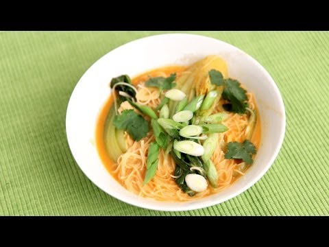 My Thai Inspired Noodle Soup Recipe - Laura Vitale - Laura in the Kitchen Episode 725 - UCNbngWUqL2eqRw12yAwcICg