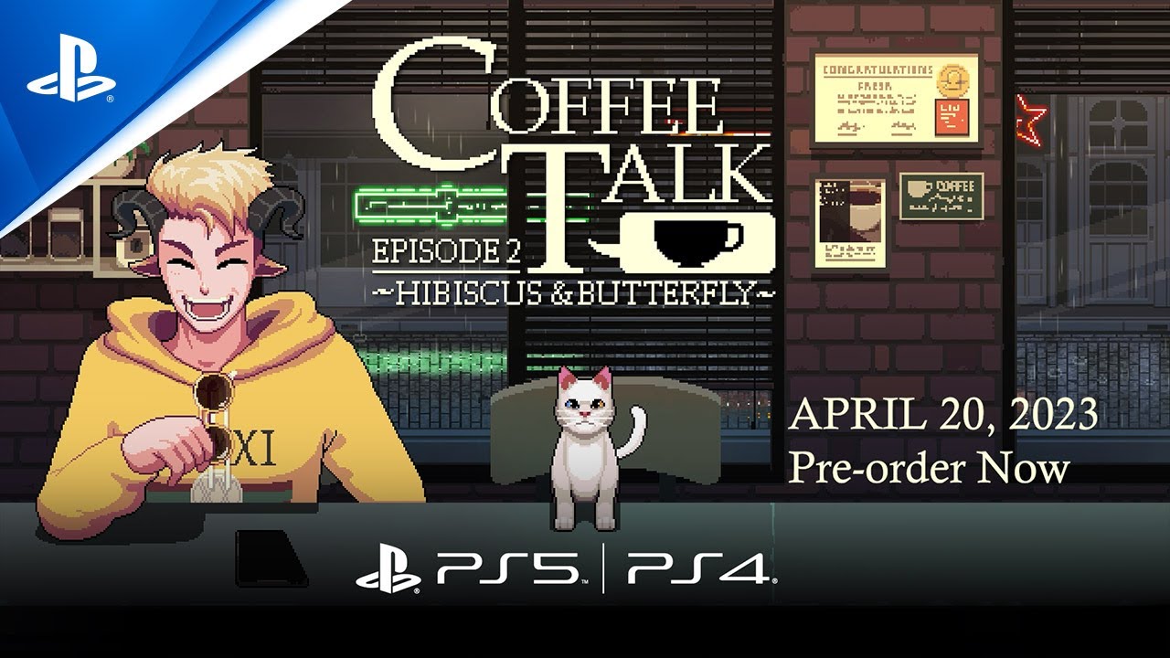 Coffee Talk Episode 2: Hibiscus & Butterfly – Pre-order Trailer | PS5 & PS4 Games