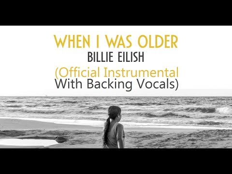 Billie Eilish - WHEN I WAS OLDER (Official Instrumental With Backing Vocals)