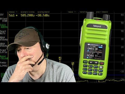 Talkpod A36 Plus Ham Radio - Spectral Purity