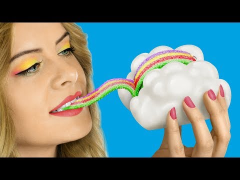 8 DIY Edible Unicorn School Supplies / Weird Ways To Sneak Candies Into Class - UCWwqHwqLSrdWMgp5DZG5Dzg