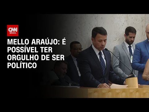 Mello Araújo: É possível ter orgulho de ser político | CNN 360º