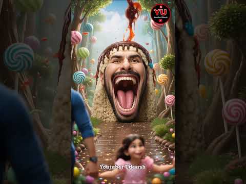 The ice cream monster fell behind || Carriage House wooden artist || #shortvideo