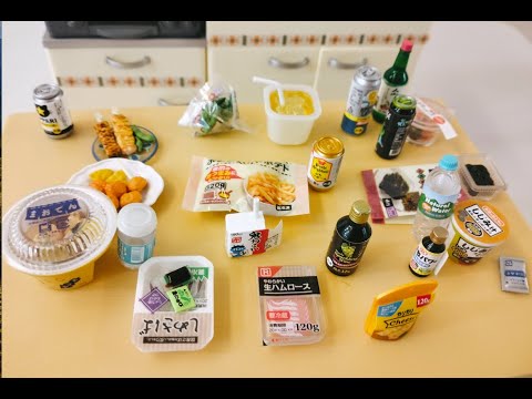 Unboxing Re-ment Petit Sample Light - Evening Drink