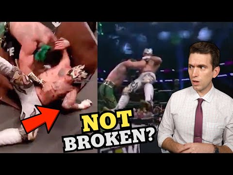 A VERY Real Wrestling Injury - Doctor Explains Rey Fenix Elbow Injury