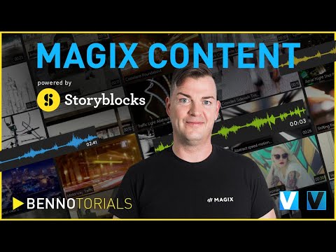 MAGIX Video deluxe + Video Pro X powered by Storyblocks: Videoschnitt mit Stockvideos - BennoTorial