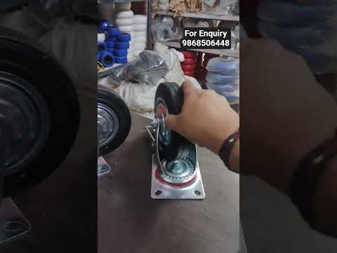 #TrolleyWheel #CasterWheel #PUWheel #RubberWheel #viral #yt#Engineering #MadeInIndia #BusinessGrowth