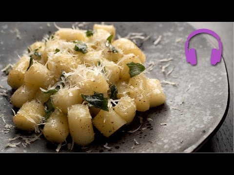 Gluten-Free Gnocchi with Butter & Sage | ASMR Cooking Sounds