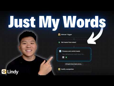 I Built 3 Lead Gen AI Agents Using ONLY My Words (beginner tutorial)