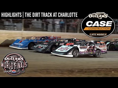 World of Outlaws CASE Late Models World Finals. Charlotte, November 5, 2022 | HIGHLIGHTS - dirt track racing video image