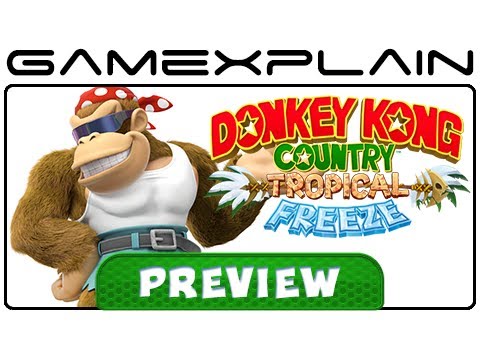 Donkey Kong Country: Tropical Freeze - Video Preview (Wii U) - UCfAPTv1LgeEWevG8X_6PUOQ