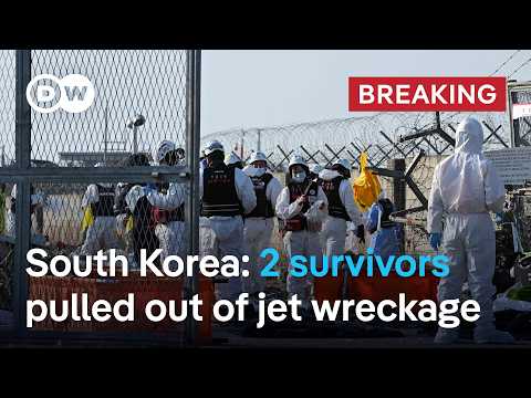 Jeju Air jet crash: Death toll rises to at least 151 people in South Korea | DW News