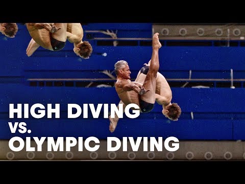 Olympic Diving vs. High Cliff Diving - An overview with Greg Louganis - UCblfuW_4rakIf2h6aqANefA