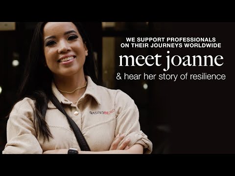 We support professionals in their journeys worldwide I Meet Joanne & hear her story of resilience