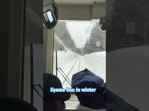 Iiyama line in winter 大雪