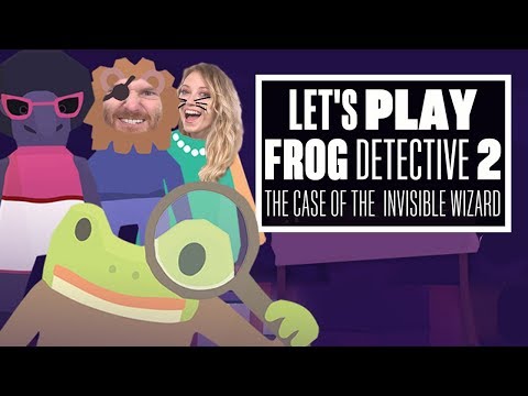 Let's Play Frog Detective 2: The Case of the Invisible Wizard - THIS IS NO CROAK! HOP TO IT! - UCciKycgzURdymx-GRSY2_dA