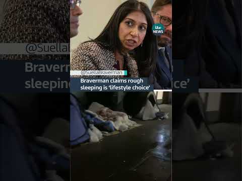 Home Secretary Suella Braverman wants to restrict tents for rough sleepers #itvnews #politics
