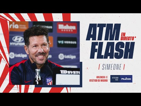 Revive la rueda de prensa de Simeone previa al Valencia-Atlético de Madrid