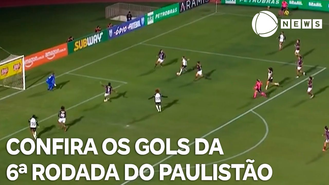Gols da Rodada   1508 confira gols da 6ª rodada do Paulistão Feminino
