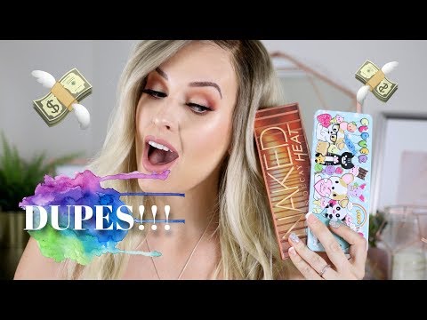 DRUGSTORE DUPES FOR HIGH END EYESHADOW PALETTES