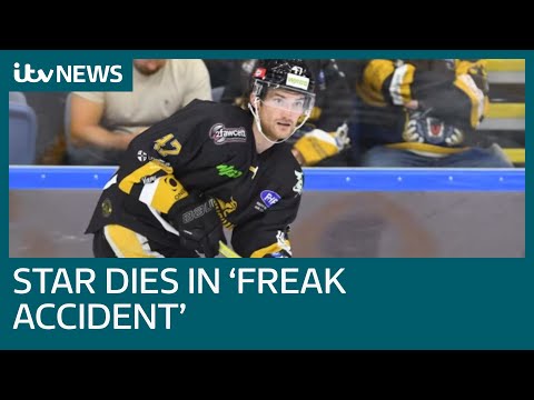 Ice hockey star dies after 'freak accident' during Sheffield match | ITV News