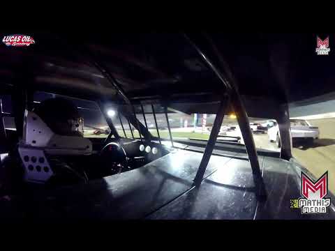 #12 Chris Sawyer - USRA Stock Car - 7-19-25 Lucas Oil Speedway - In Car Camera - dirt track racing video image