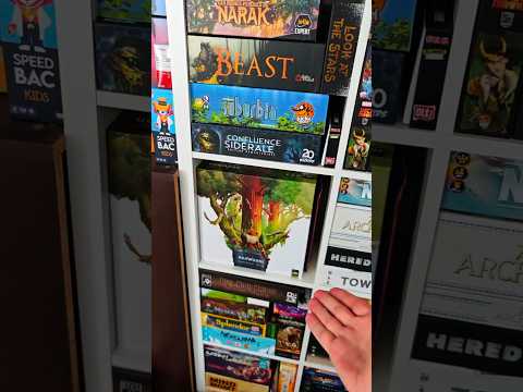 Des idées pour AVOIR DE LA PLACE ?? #j2s #boardgames #jeu #kallax #ikea #société #management