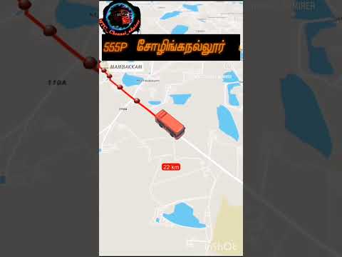 🚌 CHENNAI MTC BUS 🚌 PADAPPAI 555P SHOZHINGANALLUR #chennaibus #travel #outerringroad #omr #transbus